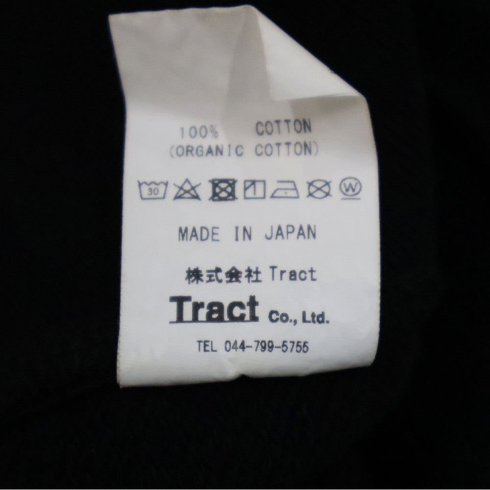NVRFRGT(ネバーフォーゲット) STUDIOUS 別注 PANELLED ZIP UP HOODIE EXST242T01 ステュディオス 別注 ヴィンテージ加工 パネル ジップアップフーディパーカー ブラック