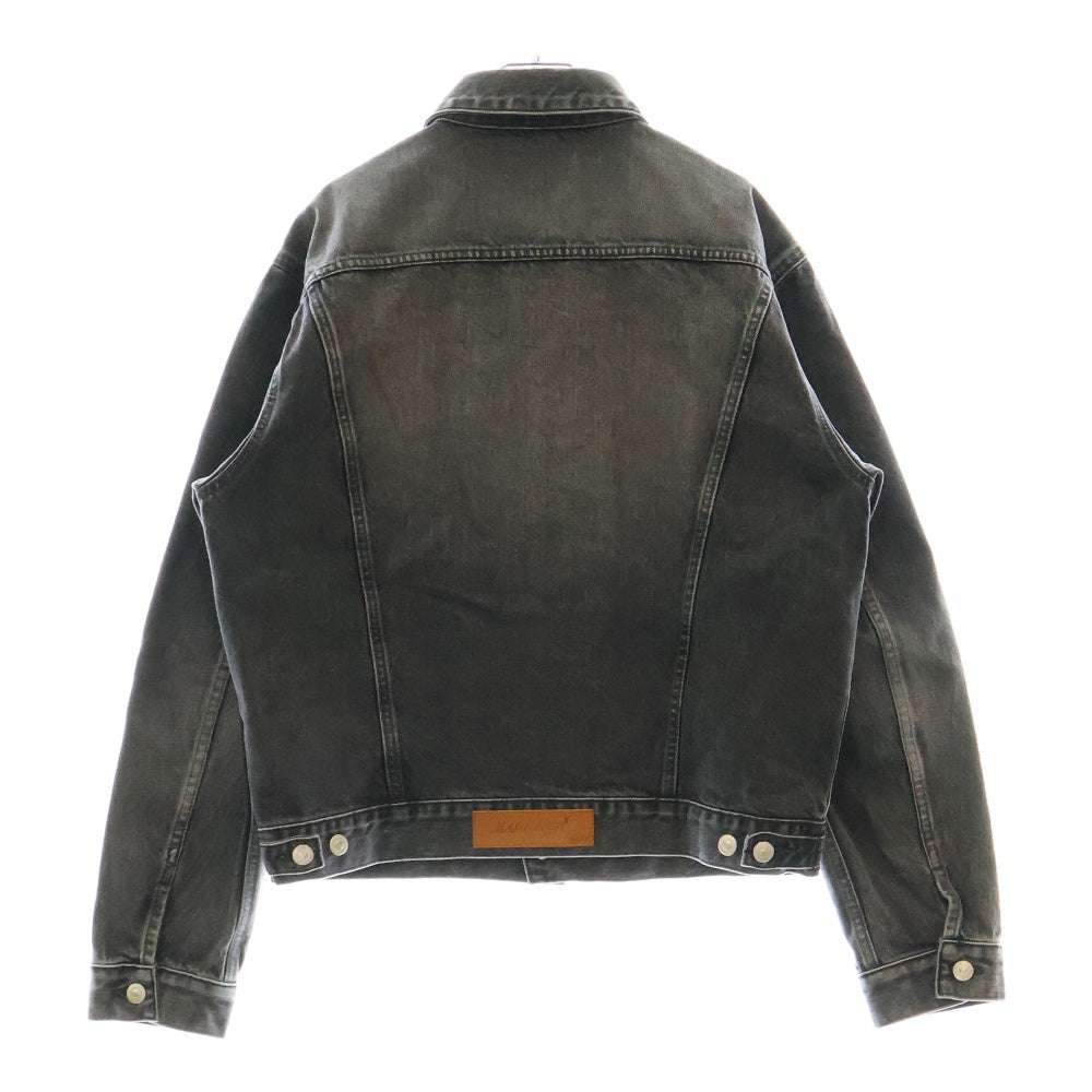 MASU(エムエーエスユー) 25SS MASU BOYS EMBLEM DENIM JACKET B25K6BL001 エンブレムデニムジャケット ブラック