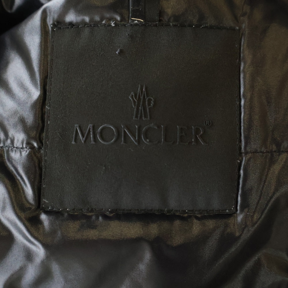 MONCLER(モンクレール) 20AW AUTHION オシオン Wジップアップ フード ナイロン 切替 ダウンジャケット F20911A56400 539DK ホワイト