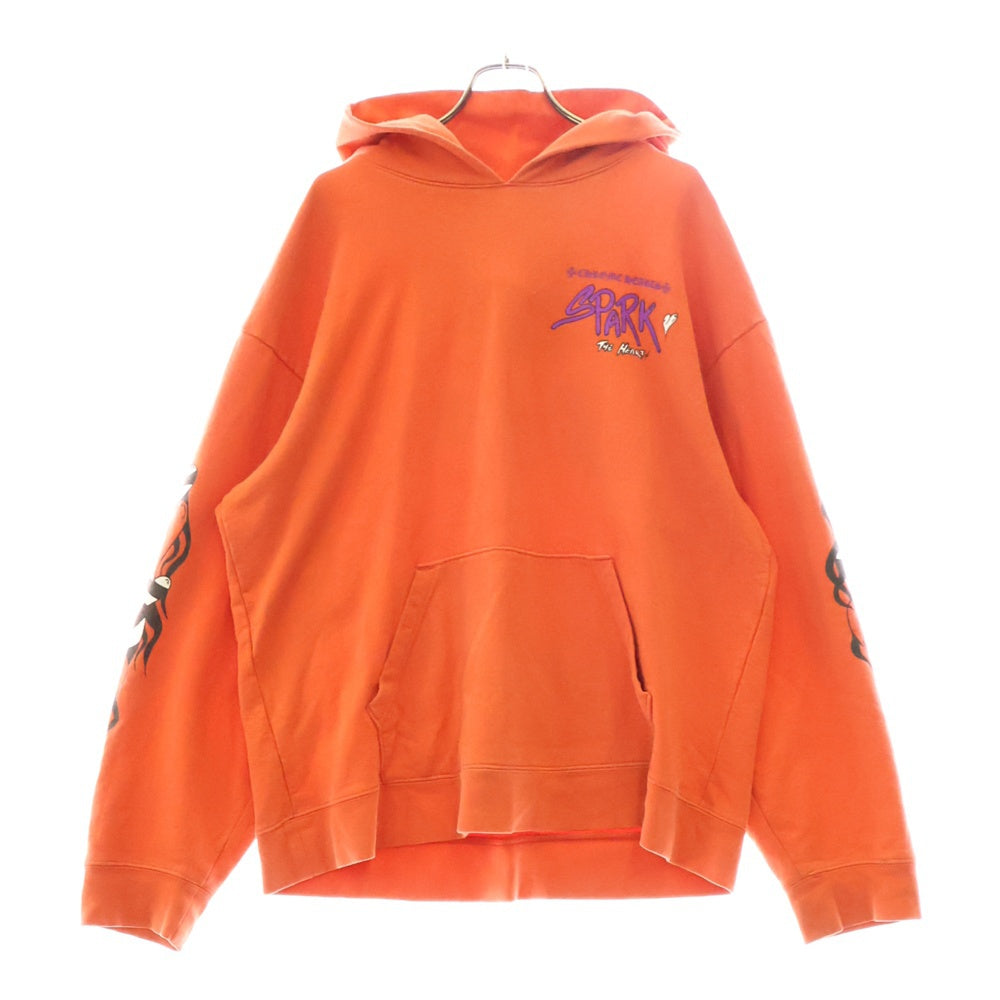 CHROME HEARTS(クロムハーツ) ×MATTY BOY SWTSHRT PPO U HD PLVR MATTY RED マッティボーイチョンパープリテンスプルオーバーフーディ パーカー レッド