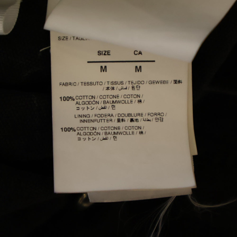OFF-WHITE(オフホワイト) 23AW DENIM JACKET ユーズド加工デニムジャケット ブラック OMEV015F23FAB001