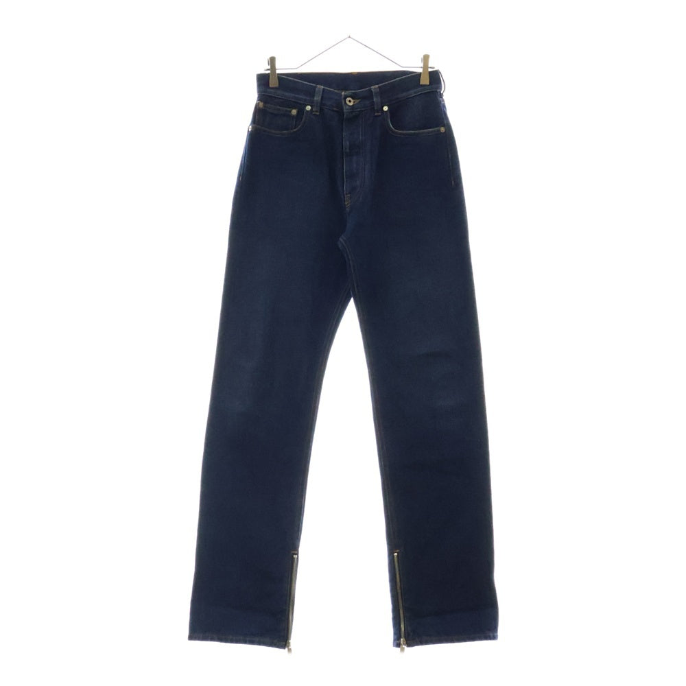 OFF-WHITE(オフホワイト) Zip Det Skate Jeans ボタンフライ ジップデニムスケートパンツ ジーンズ インディゴ OMYA177C99DEN003