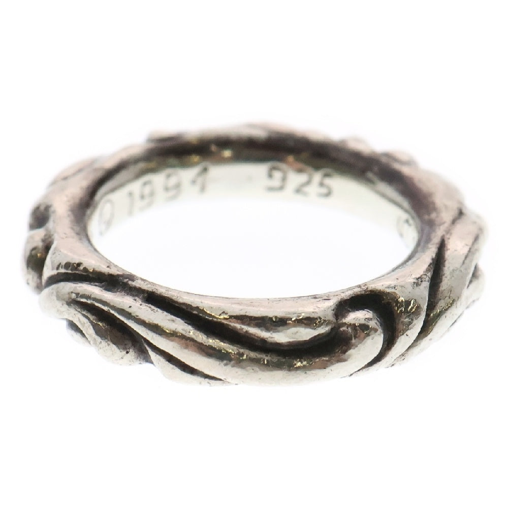 CHROME HEARTS(クロムハーツ) SCRL BAND スクロールバンド リング シルバー BCA351