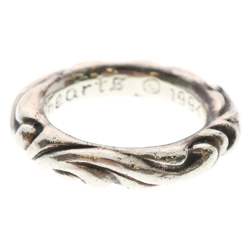 CHROME HEARTS(クロムハーツ) SCRL BAND スクロールバンド リング シルバー BCA351