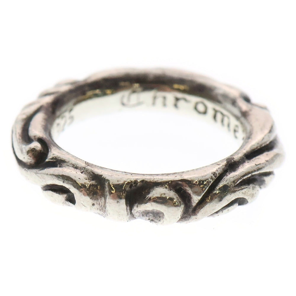 CHROME HEARTS(クロムハーツ) SCRL BAND スクロールバンド リング シルバー BCA351