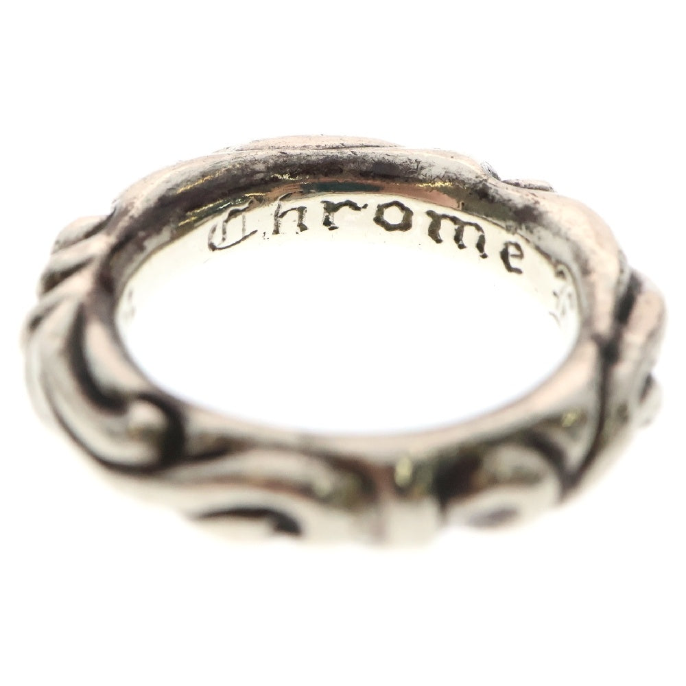 CHROME HEARTS(クロムハーツ) SCRL BAND スクロールバンド リング シルバー BCA351
