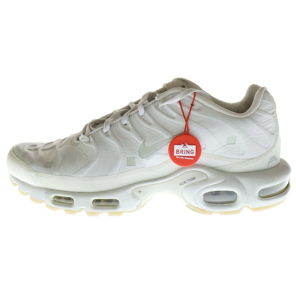 NIKE(ナイキ) ×A-COLD-WALL AIR MAX PLUS STONE ×アコールドウォール エアマックスプラスストーン ローカットスニーカー FD7855-002 US9/27cm ホワイト