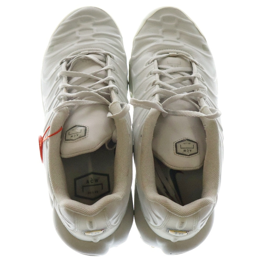 NIKE(ナイキ) ×A-COLD-WALL AIR MAX PLUS STONE ×アコールドウォール エアマックスプラスストーン ローカットスニーカー FD7855-002 US9/27cm ホワイト