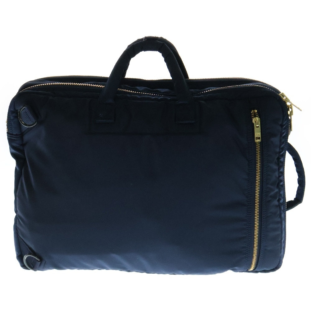PORTER(ポーター) PX TANKER タンカー2WAY SHORT HELMET BAG ショートヘルメット ビジネス ブリーフバッグ ネイビー