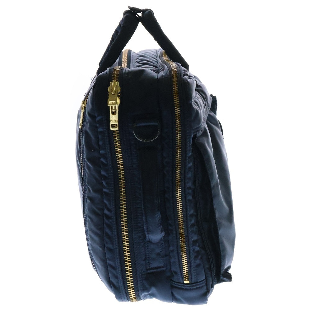 PORTER(ポーター) PX TANKER タンカー2WAY SHORT HELMET BAG ショートヘルメット ビジネス ブリーフバッグ ネイビー