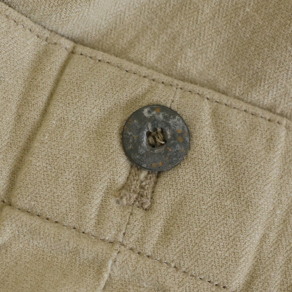 RRL(ダブルアールエル) HBT CARTER SHORTS コットンハーフパンツ ベージュ