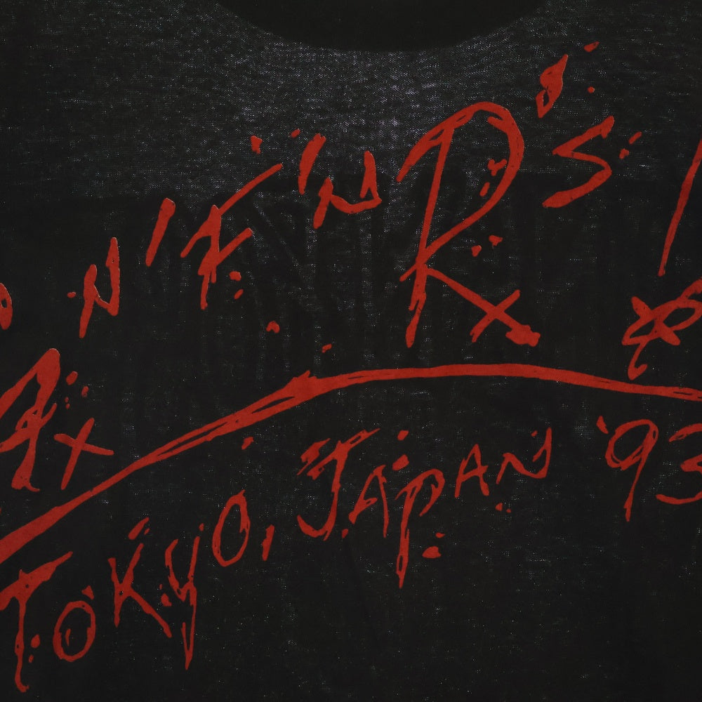VINTAGE(ヴィンテージ) 90s GUNS N' ROSES 1992 USE YOUR ILLUSION TOUR BROCKUM ガンズアンドローゼス フロントロゴ 半袖Tシャツ