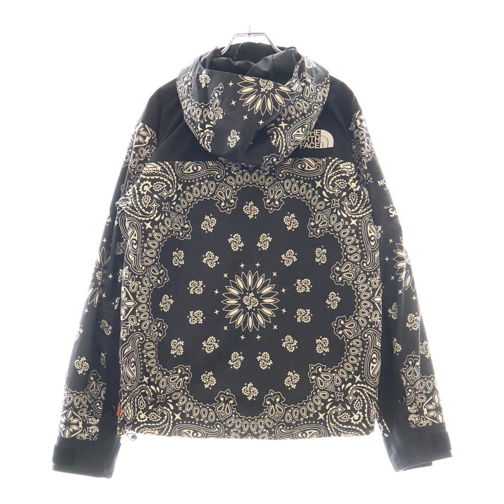 SUPREME(シュプリーム) 14AW×THE NORTH FACE Bandana Mountain Parka NP51400I ノースフェイス バンダナマウンテンジャケット ブラック