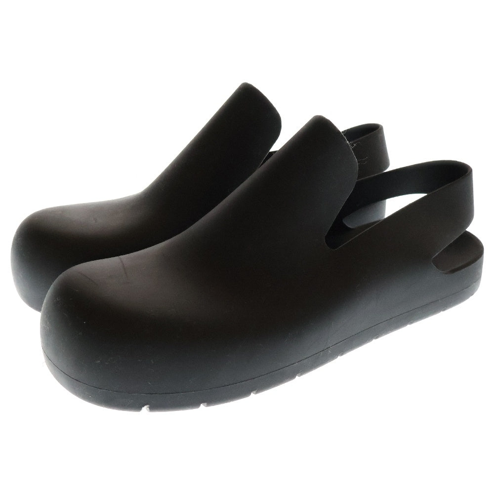 BOTTEGA VENETA(ボッテガヴェネタ) パドル スリングバック ラバーサンダル シューズ ブラック 658767