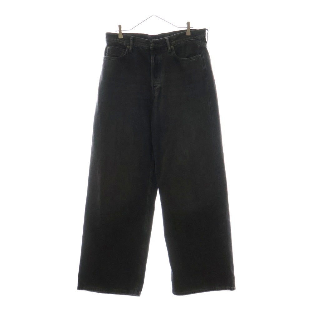 Acne Studios(アクネ ストゥディオズ) 1981M バギーフィット ジーンズ ワイドデニムパンツ B00375 ブラック