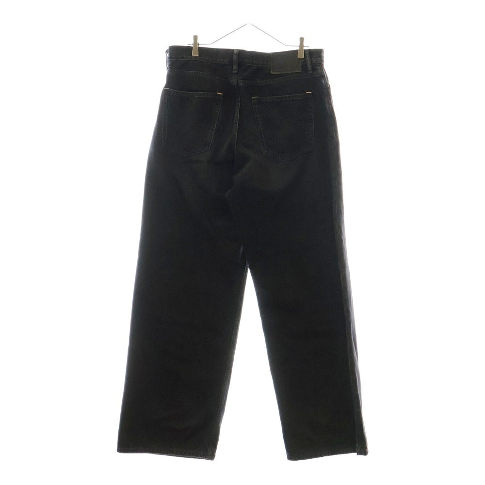 Acne Studios(アクネ ストゥディオズ) 1981M バギーフィット ジーンズ ワイドデニムパンツ B00375 ブラック
