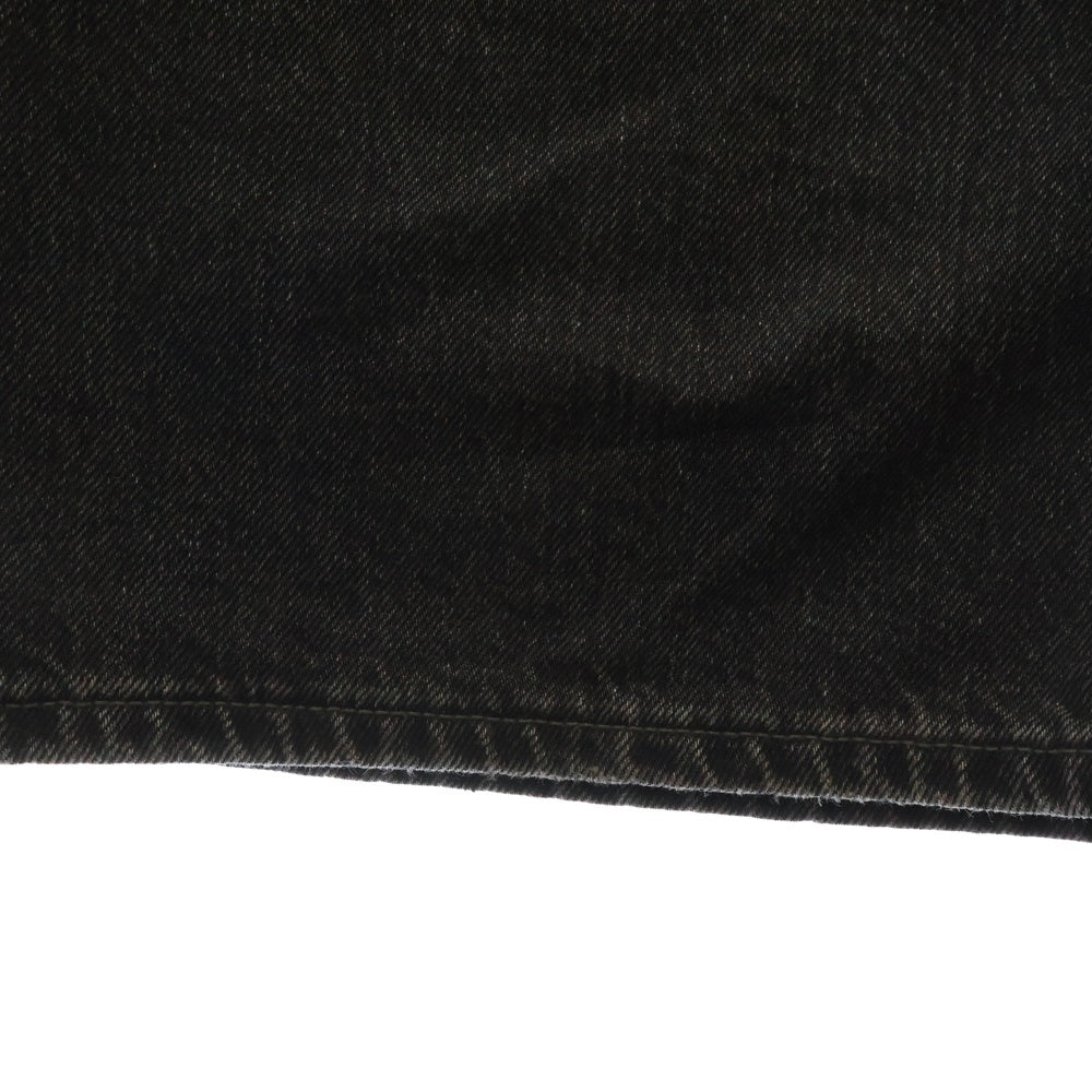 Acne Studios(アクネ ストゥディオズ) 1981M バギーフィット ジーンズ ワイドデニムパンツ B00375 ブラック