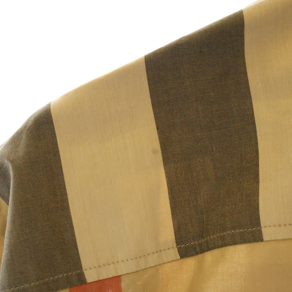 BURBERRY(バーバリー) チェック柄 ボタンアップ ロングスリーブ長袖シャツ 8071445 ベージュ