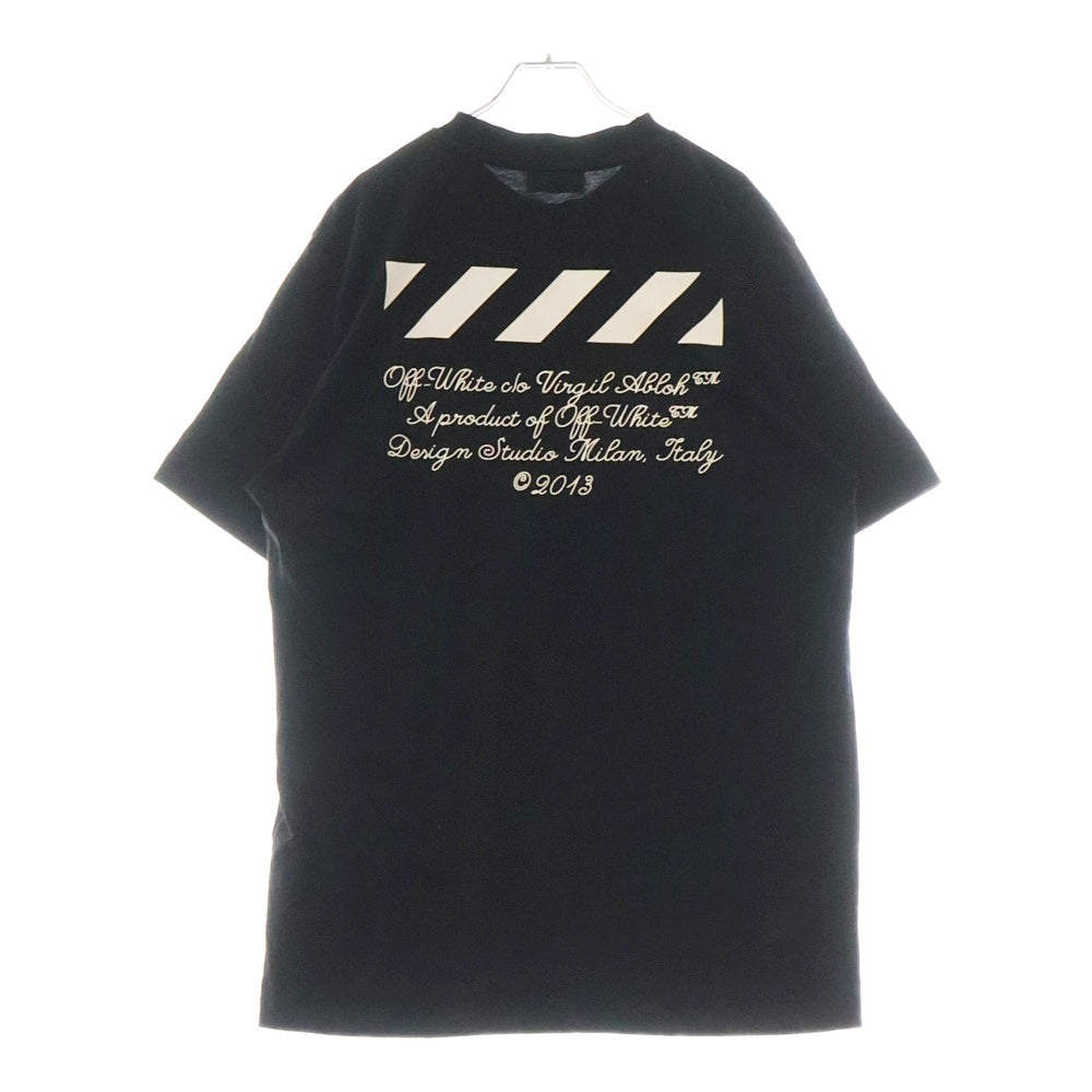 OFF-WHITE(オフホワイト) 23AW Black t-shirt with 23 logo print ブラック Tシャツ ロゴプリント OMAA027G23JER004