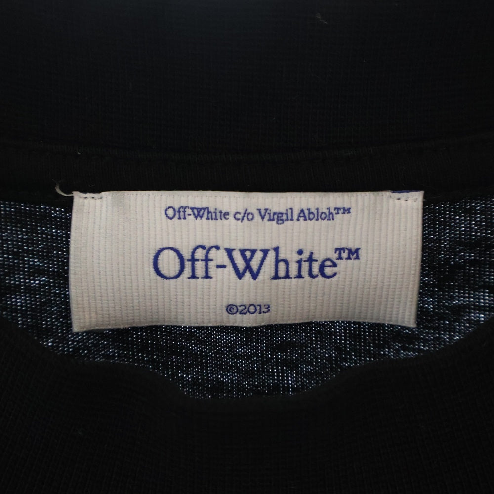 OFF-WHITE(オフホワイト) 23AW Black t-shirt with 23 logo print ブラック Tシャツ ロゴプリント OMAA027G23JER004