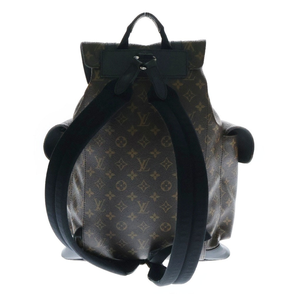 LOUIS VUITTON(ルイヴィトン) クリストファー MM リュック デイパック バックパック モノグラムマカサー ブラウン M43735