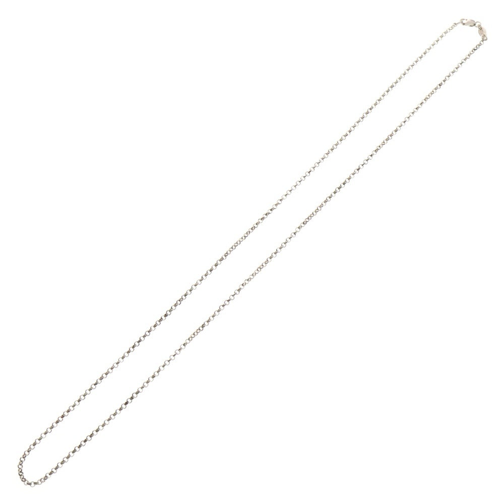 CHROME HEARTS(クロムハーツ) NECKCHAIN R24 ロールチェーンネックレス 24inch シルバー BCA085
