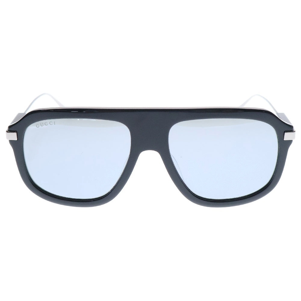 GUCCI(グッチ) ティアドロップ ミラーレンズ サングラス アイウェア メガネ 眼鏡 ブラック GG1309S
