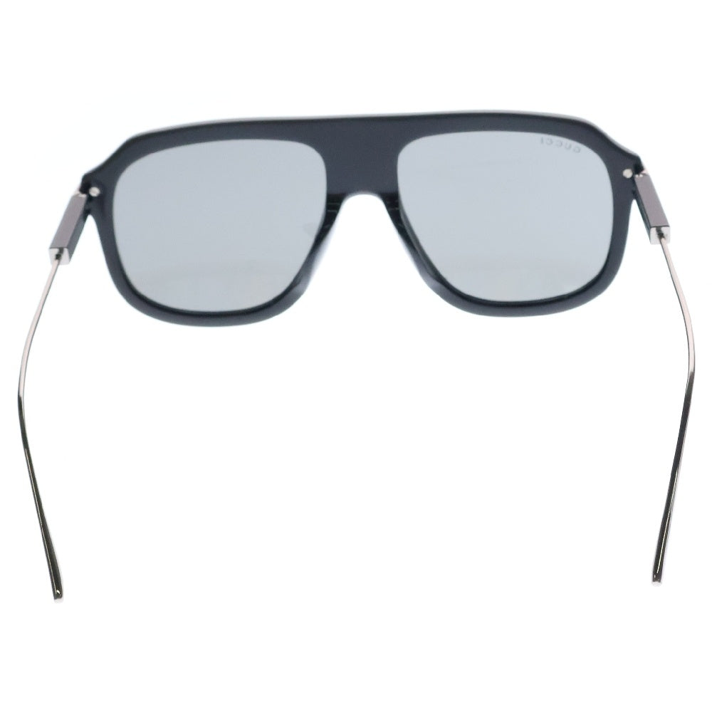 GUCCI(グッチ) ティアドロップ ミラーレンズ サングラス アイウェア メガネ 眼鏡 ブラック GG1309S