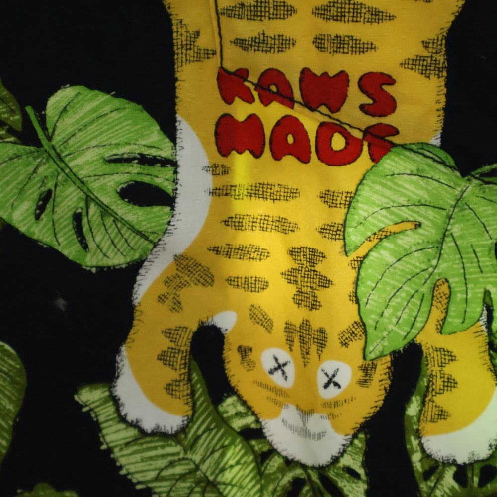 HUMAN MADE(ヒューマンメイド) × KAWS Aloha Shirt カウズ 総柄 半袖アロハシャツ マルチ XX27SH005