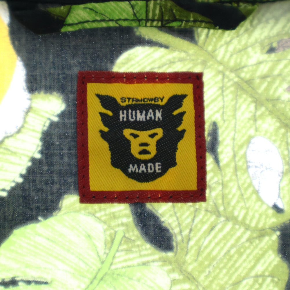 HUMAN MADE(ヒューマンメイド) × KAWS Aloha Shirt カウズ 総柄 半袖アロハシャツ マルチ XX27SH005