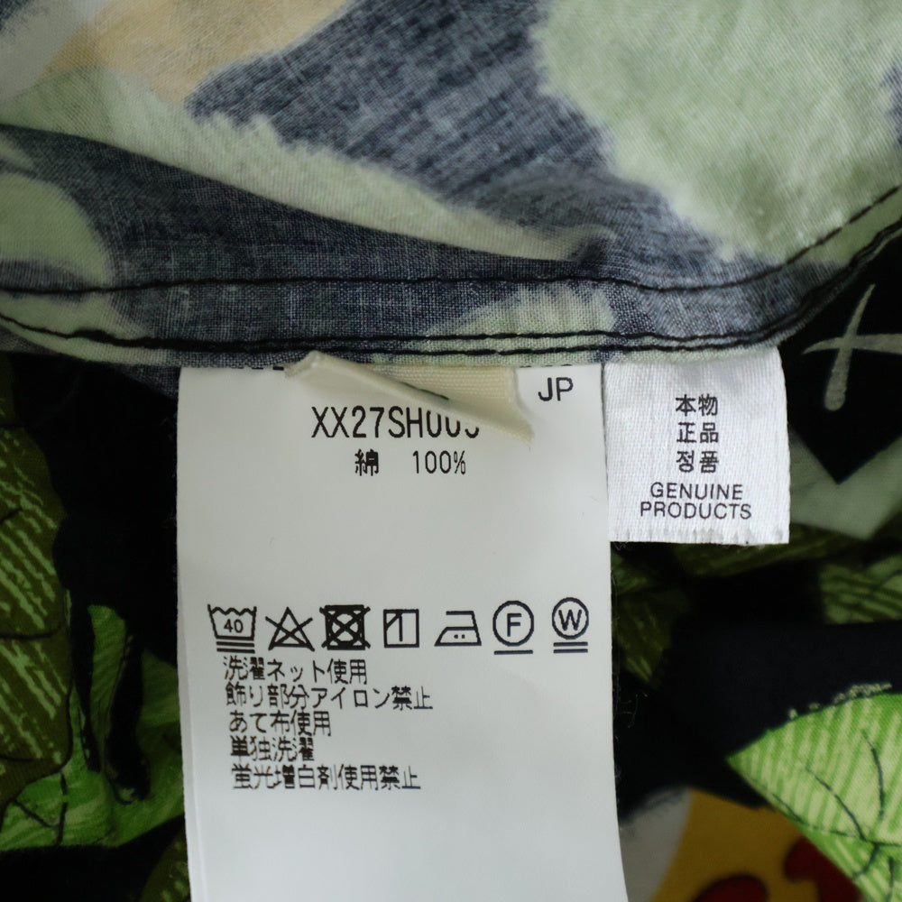 HUMAN MADE(ヒューマンメイド) × KAWS Aloha Shirt カウズ 総柄 半袖アロハシャツ マルチ XX27SH005