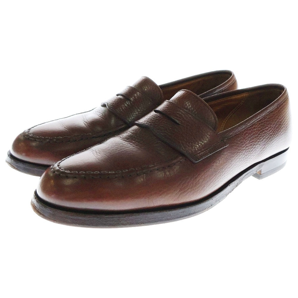 Crockett&Jones(クロケットアンドジョーンズ) ビームス別注 MAINE コイン ボストン ローファー ブラウン