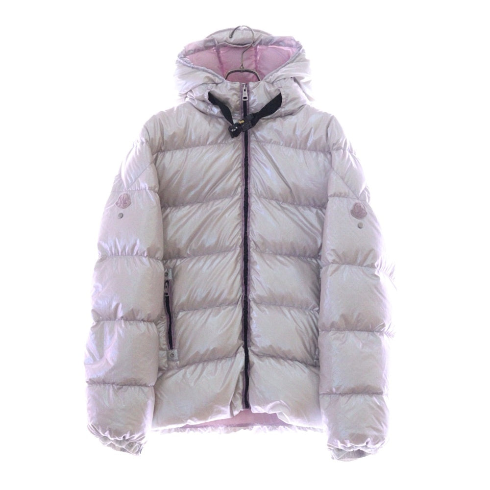 MONCLER(モンクレール) 20AW ×1017-ALYX-9SM CHAMOISEE アリクス ローラベルト付き 光沢ナイロンダウンジャケット ホワイト F209Y1B50060 539ZM