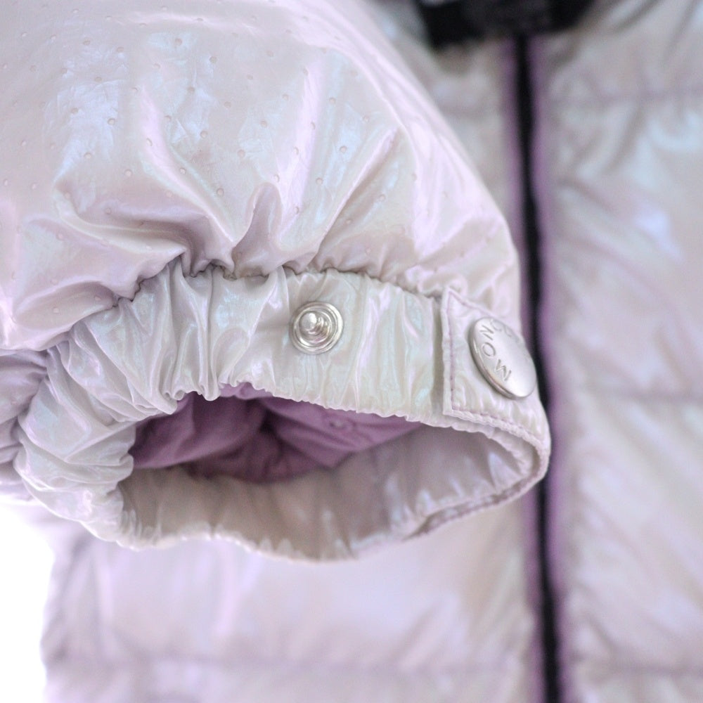 MONCLER(モンクレール) 20AW ×1017-ALYX-9SM CHAMOISEE アリクス ローラベルト付き 光沢ナイロンダウンジャケット ホワイト F209Y1B50060 539ZM