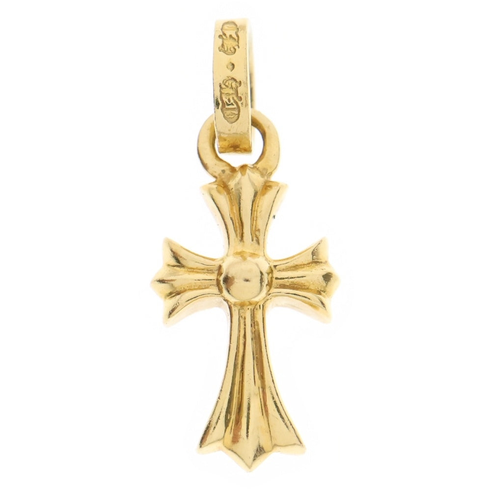 CHROME HEARTS(クロムハーツ) 22K CRS BBYFAT P/DIA ベイビーファットクロス PAVEダイヤ ペンダントトップ ゴールド BCA035