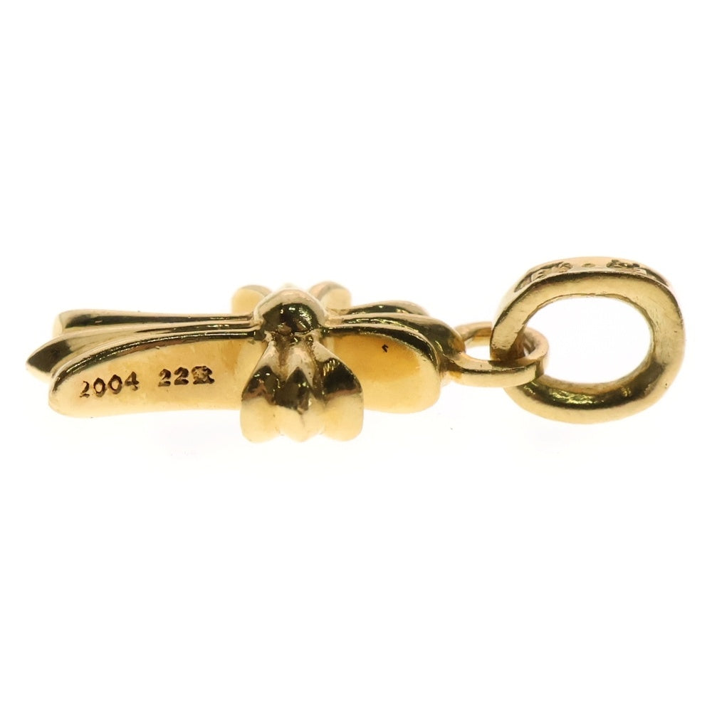 CHROME HEARTS(クロムハーツ) 22K CRS BBYFAT P/DIA ベイビーファットクロス PAVEダイヤ ペンダントトップ ゴールド BCA035