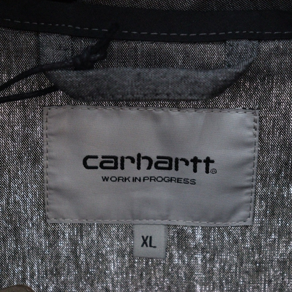 Carhartt WIP(カーハート ダブリューアイピー) Blake Blue Hoodie I034527 ハーフジップフーデッドジャケット グレー