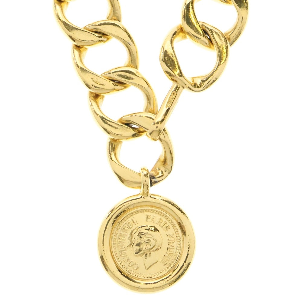 CHANEL(シャネル) ココマーク カンボンライン チェーンベルト ゴールド レディース