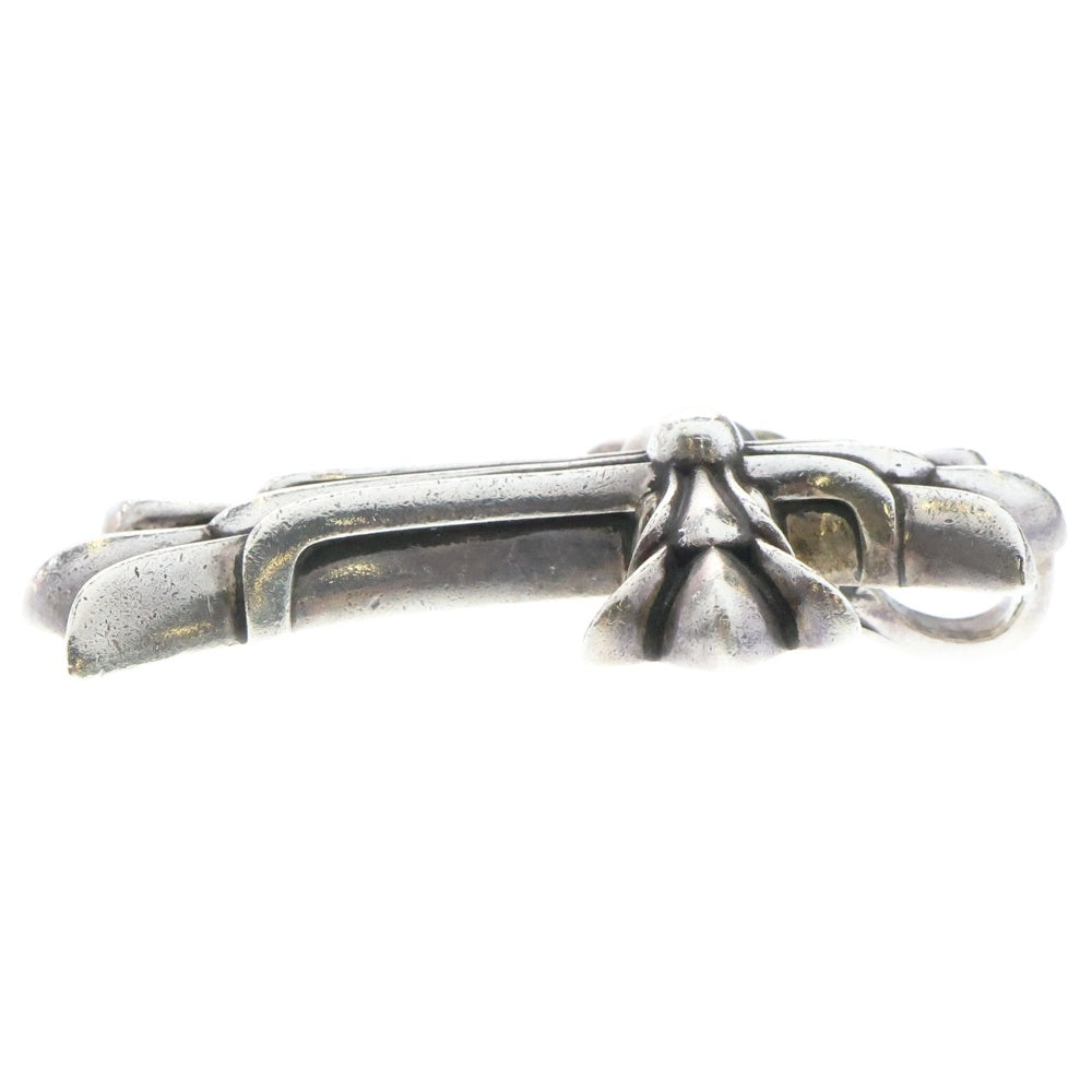 CHROME HEARTS(クロムハーツ) DBL CH CRS LG ラージ ダブルCHクロスペンダントトップ シルバー