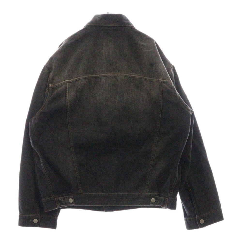 Acne Studios(アクネ ストゥディオズ) ヴィンテージ加工 オーバーサイズフィットデニムジャケット FN-UX-OUTW000073 グレー