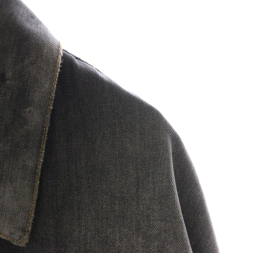 Acne Studios(アクネ ストゥディオズ) ヴィンテージ加工 オーバーサイズフィットデニムジャケット FN-UX-OUTW000073 グレー