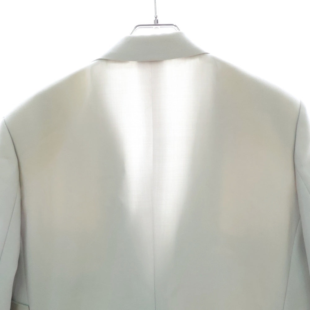 Dior HOMME(ディオールオム) 20SS ストールドッキング 2Bウールテーラードジャケット ライトグレー 023C259B4441