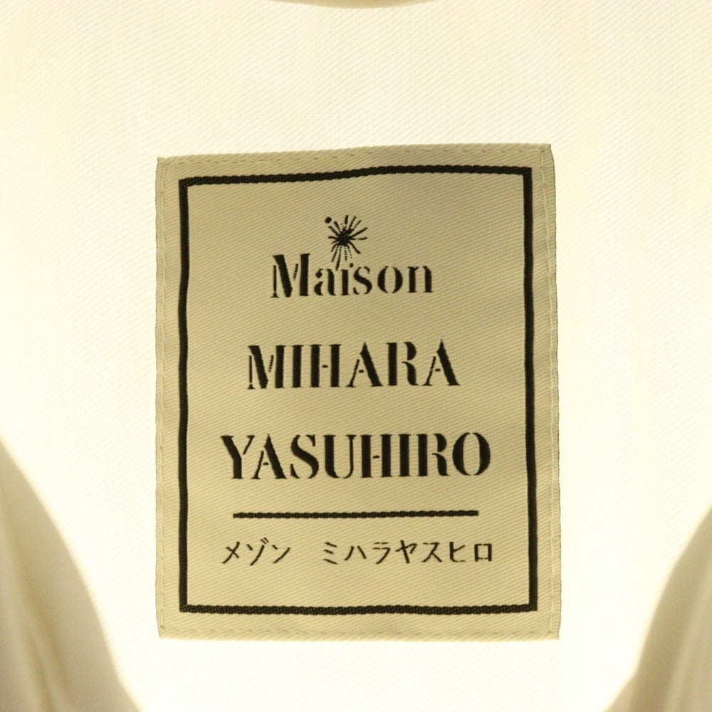 MAISON MIHARAYASUHIRO(メゾンミハラヤスヒロ) PUFFER HUGE SHIRTS B13SH131 キルティングブルゾンシャツジャケット アイボリー