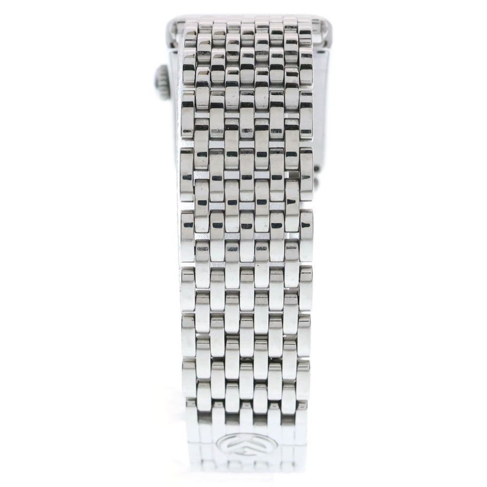 FRANCK MULLER(フランクミュラー) LONGISLAND 902QZ RELIEF ロングアイランド 902クォーツ 黒文字盤 腕時計 レディース シルバー