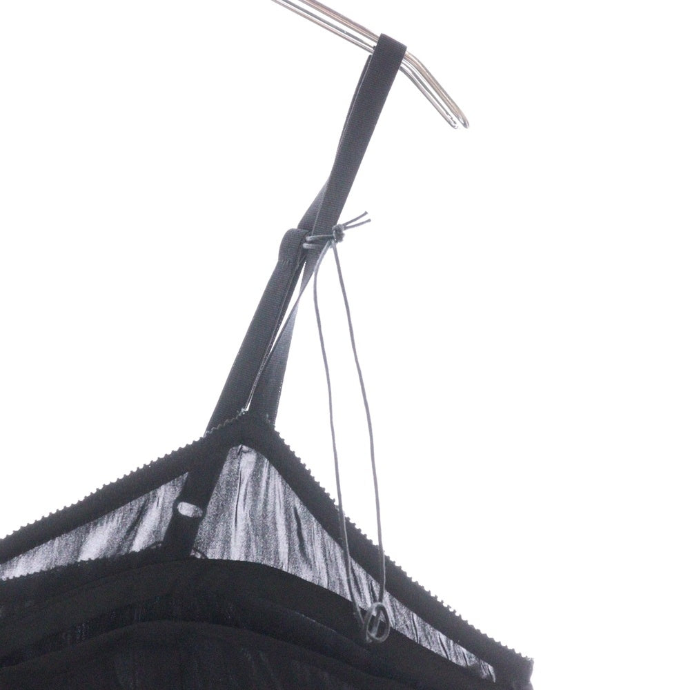 Onitsuka Tiger(オニツカタイガー) リボンキャミソール ポリエステル レディース ブラック 2182B344