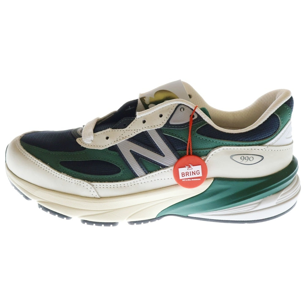 New Balance(ニューバランス) ×大谷翔平 990V6 NB103 U990SH6 ローカットスニーカー ホワイト/グリーン US8/26cm