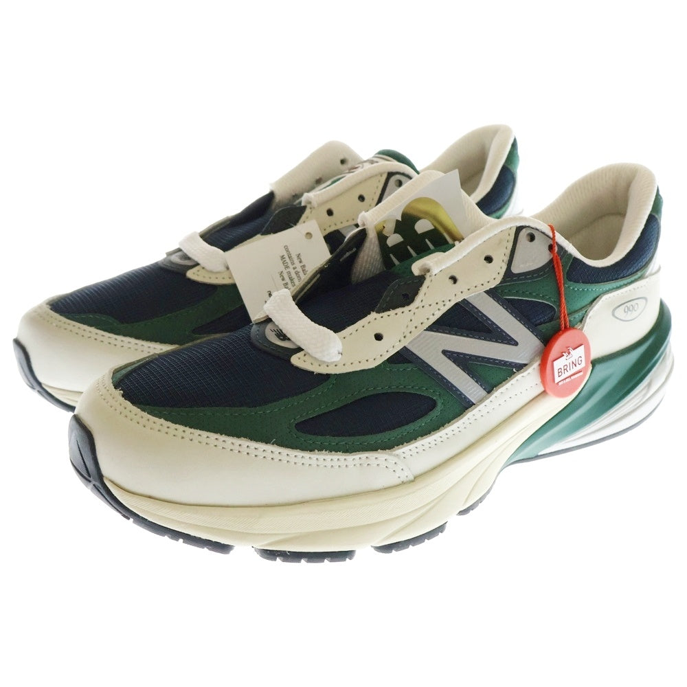 New Balance(ニューバランス) ×大谷翔平 990V6 NB103 U990SH6 ローカットスニーカー ホワイト/グリーン US8/26cm