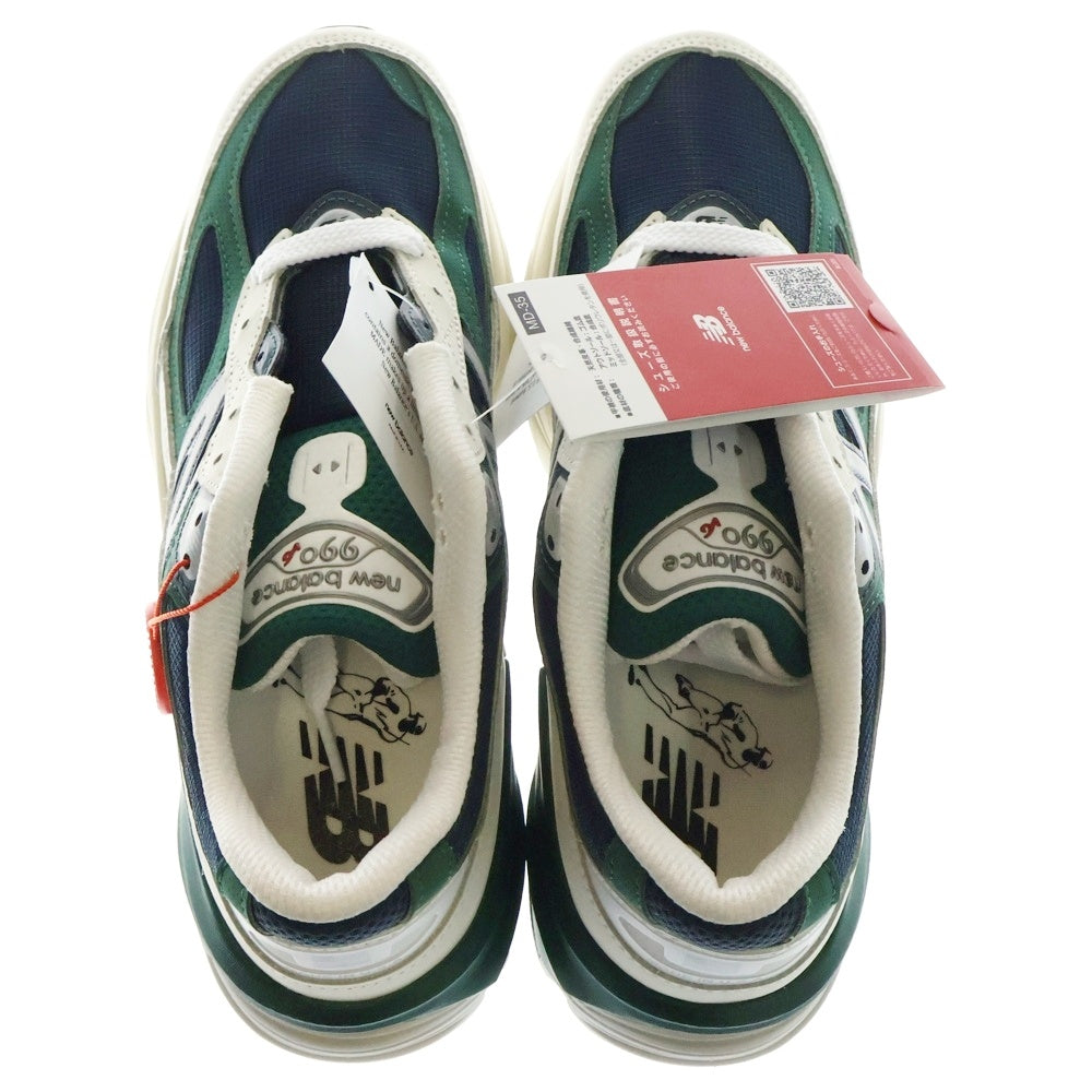 New Balance(ニューバランス) ×大谷翔平 990V6 NB103 U990SH6 ローカットスニーカー ホワイト/グリーン US8/26cm