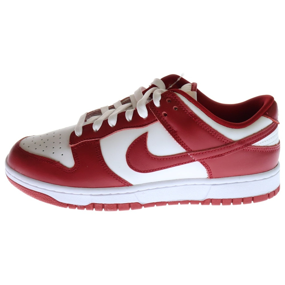 NIKE(ナイキ) DUNK LOW RETRO GYMRED DD1391-602 ダンク ジムレッド ローカットスニーカー レッド/ホワイト US9.5/27.5cm
