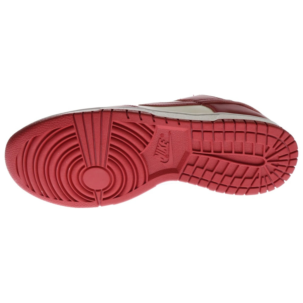 NIKE(ナイキ) DUNK LOW RETRO GYMRED DD1391-602 ダンク ジムレッド ローカットスニーカー レッド/ホワイト US9.5/27.5cm